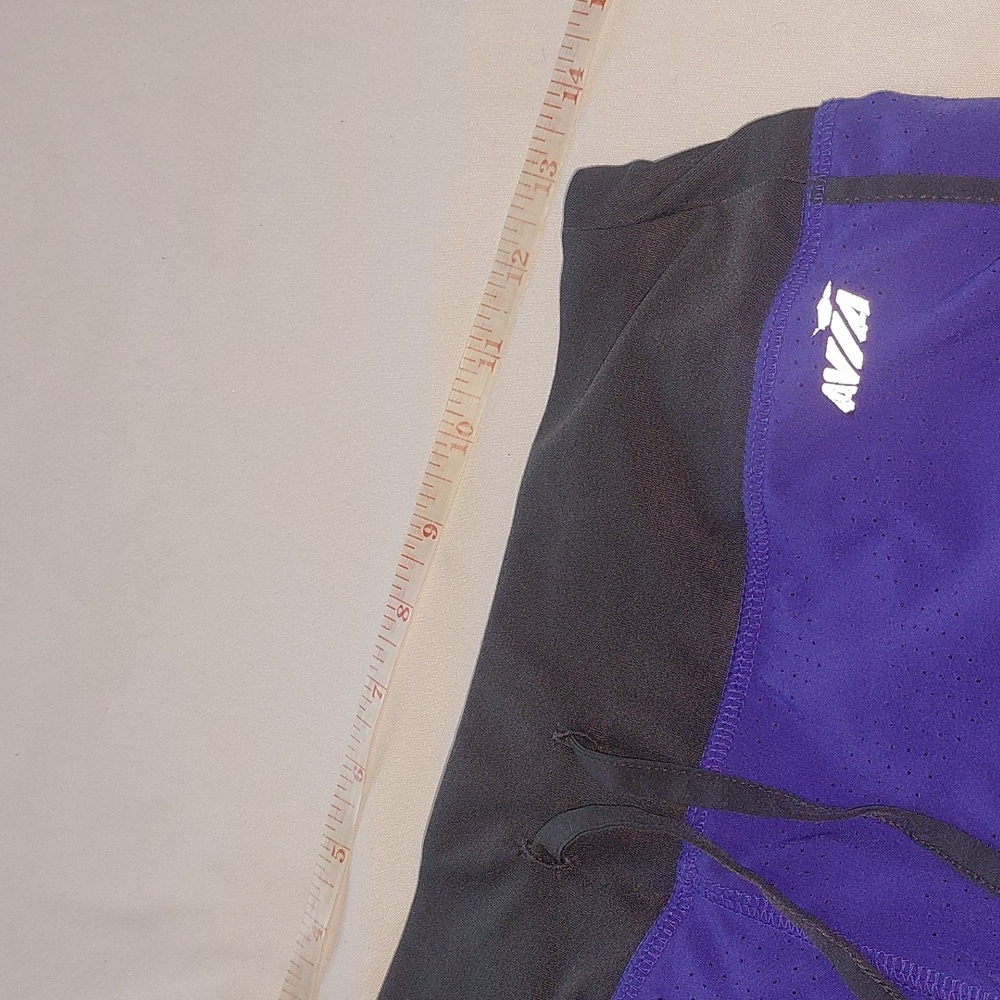 Avia Women's Purple and Black Athletic Shorts.Size Small . - Picture 6 of 8